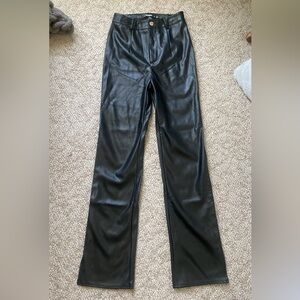 Leather pants